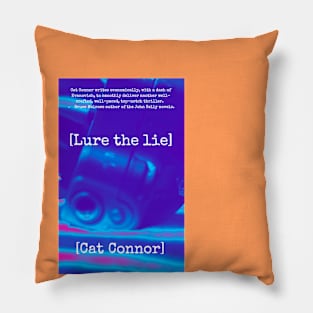 [lure the lie] book cover art work Pillow