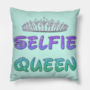 Selfie Queen Pillow