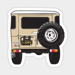 Landcruiser Backside Magnet