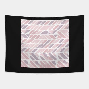 Pastel Kaleidoscope Seamless Pink Pattern Tapestry