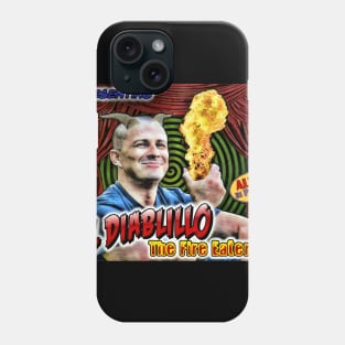 El Diablillo The Fire Eater Poster Phone Case