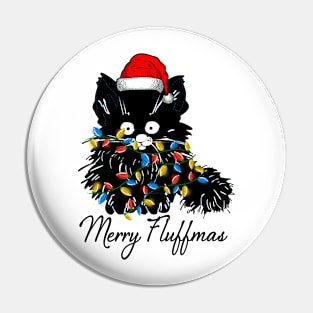 Cat merry fluffmas Pin