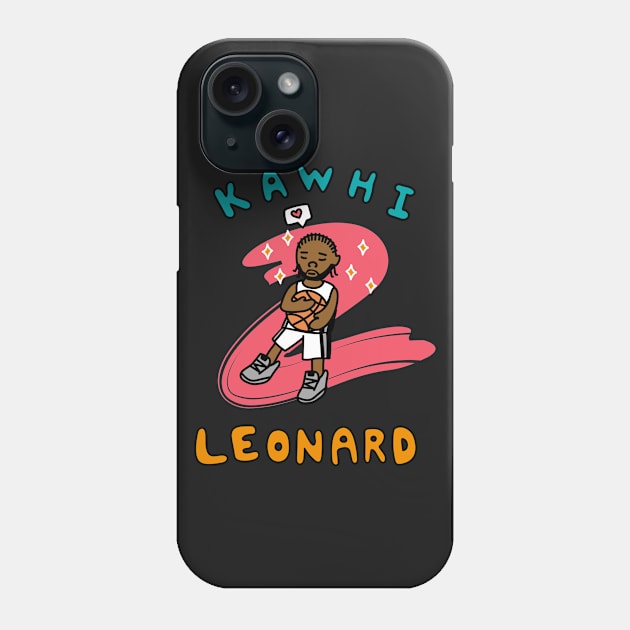 Kawaii Kawhi Phone Case by klimon