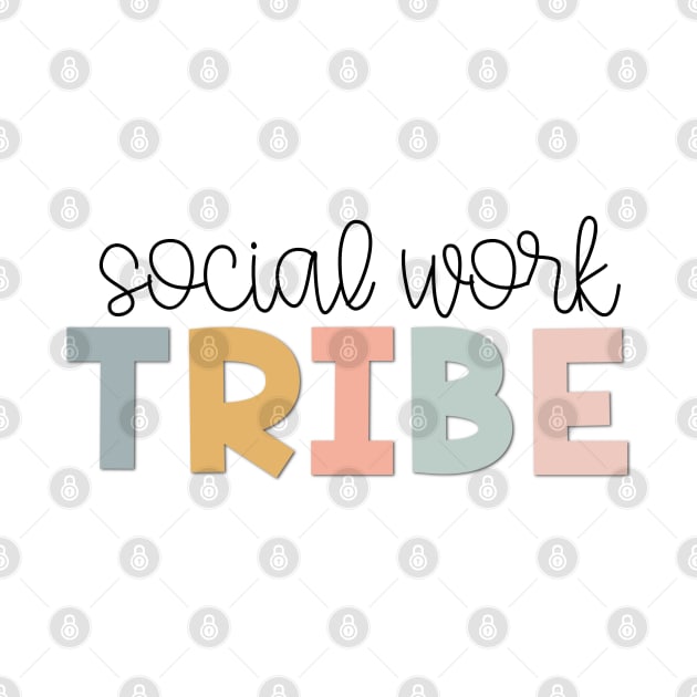 Social Work Tribe Muted Pastels by broadwaygurl18