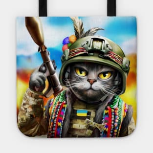 Ukrainian cat grenade launcher Tote