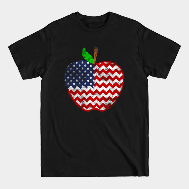 Discover Vintage 4th July Teacher American Flag Teachers Student Gift - 4th Of July Gift - T-Shirt