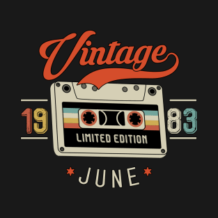 June 1983 - Limited Edition - Vintage Style T-Shirt