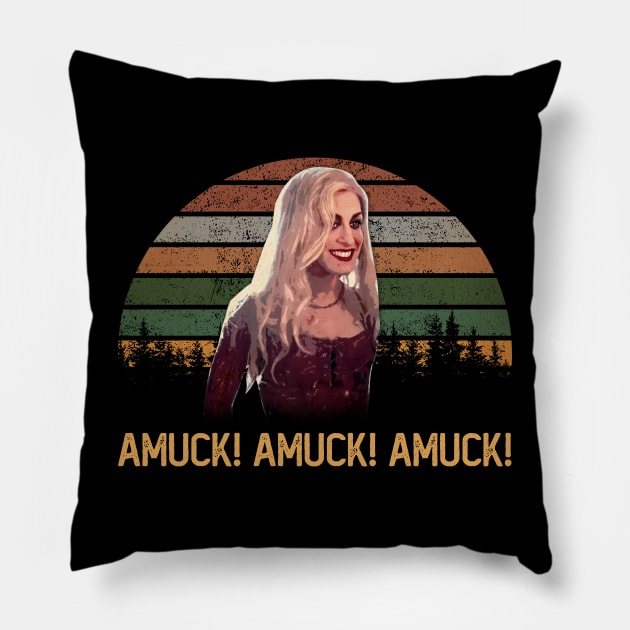 Funny Men Fantasy Pillow by Smoking Robot