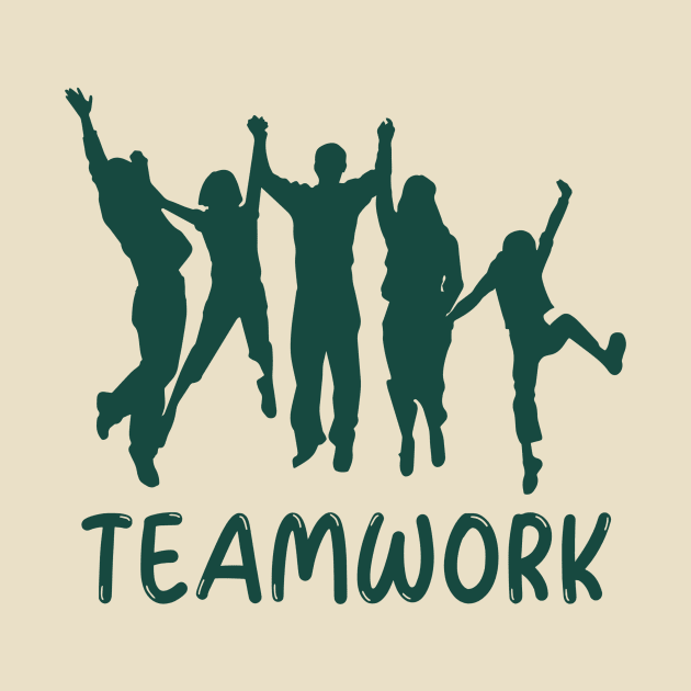 Teamwork makes the dreamwork tees by BeeZeeBazaar