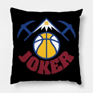 The Joker 15, Denver Basketball Design Pillow