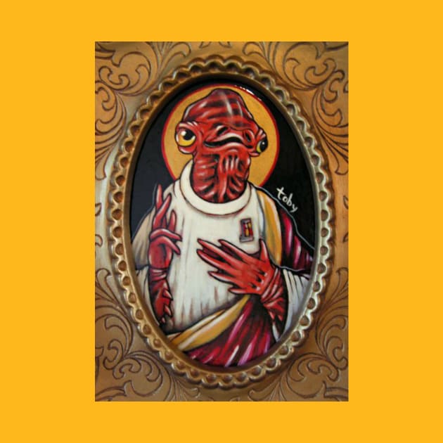 Saint Ackbar by Toby Sasquatch