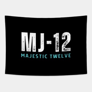 Majestic 12 Alien Ufo Tapestry