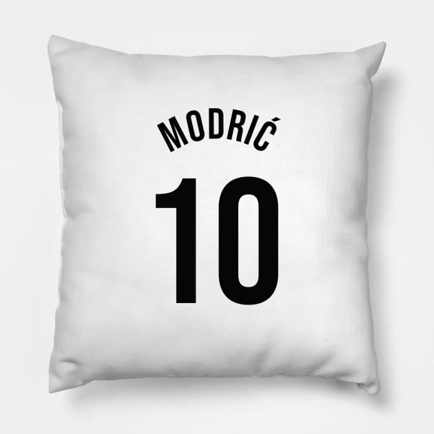 Modric 10 Home Kit - 22/23 Season Pillow by GotchaFace