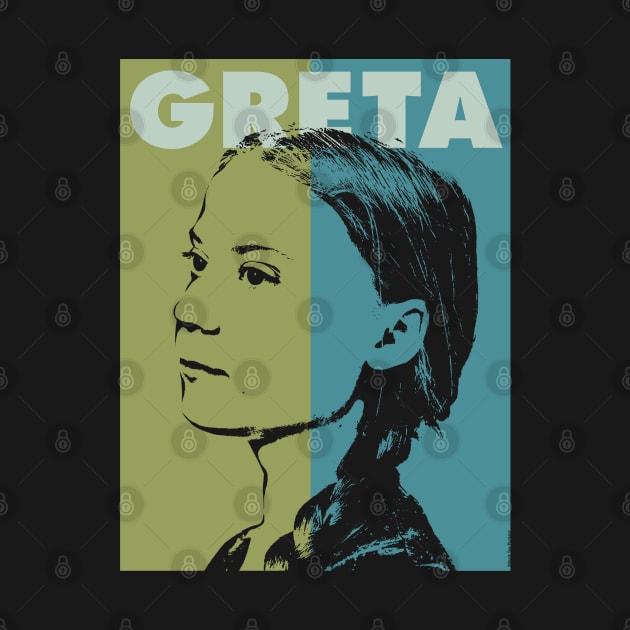 Greta Thunberg by © Buck Tee Originals by Buck Tee