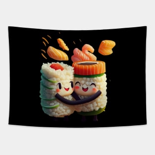 Sushi Hug Tapestry