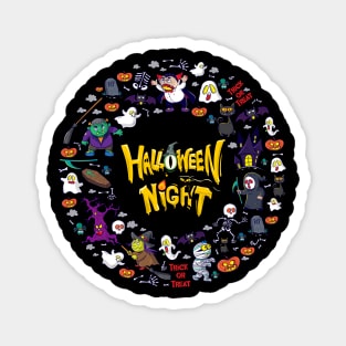 Halloween Night Magnet