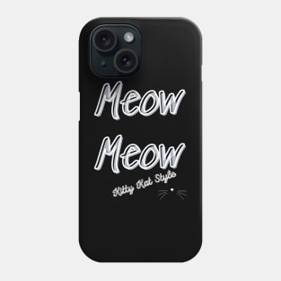 Meow Meow Cat Class Phone Case