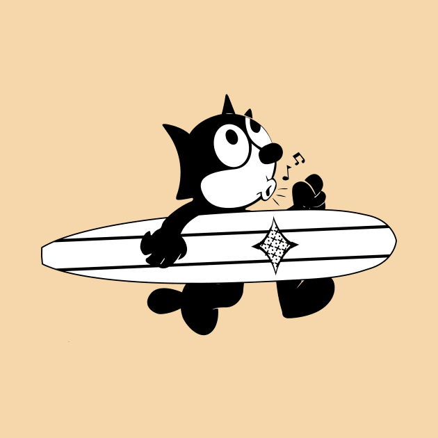 Surf Cat by HR411design