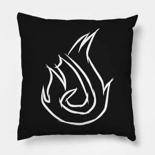 Elementalist (white) Pillow