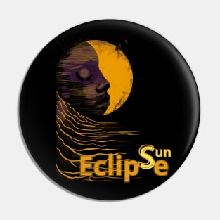 Eclipse Sun Pin