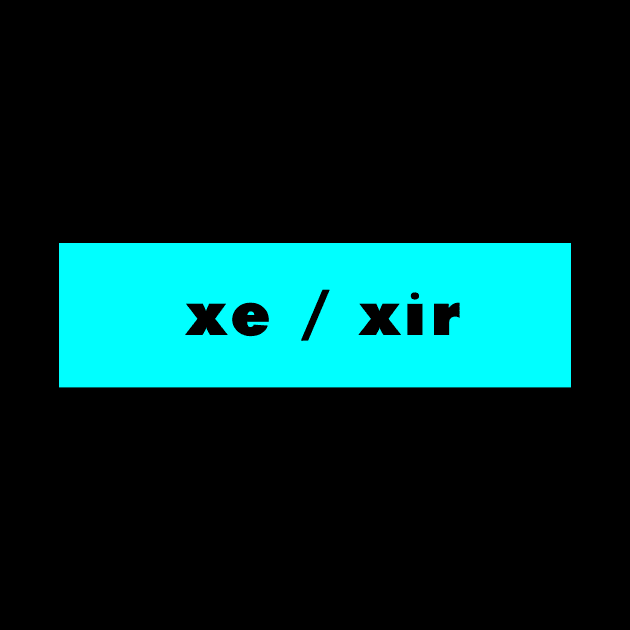 xe / xir - cyan by banditotees