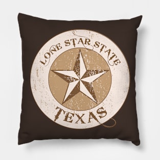 Texas Lone Star State Pillow