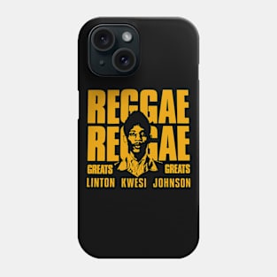 Reggae Greats Linton Kwesi Johnson LKJ Phone Case