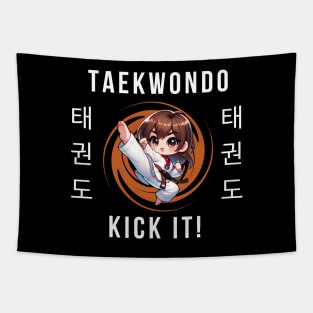 TAEKWONDO KICK IT! Tapestry