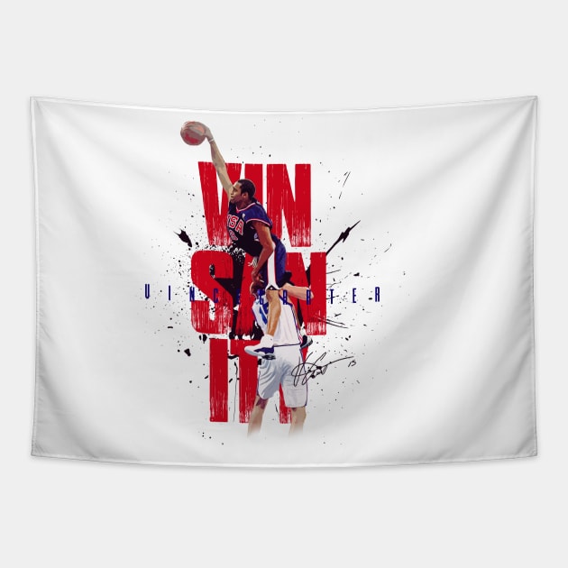 Vince Carter Tapestry by Juantamad