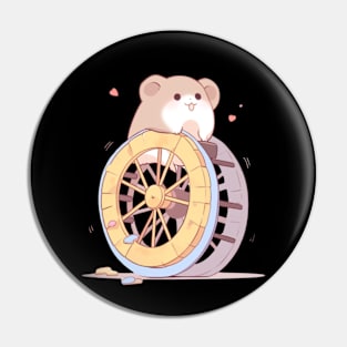 Hamster On A Roll Pin