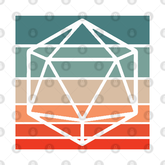 Retro D20 2 by MimicGaming