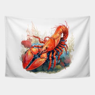 Red Lobster Tapestry