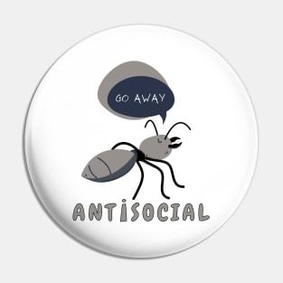 ANT i SOCIAL Pin