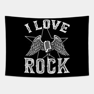 I love rock Tapestry