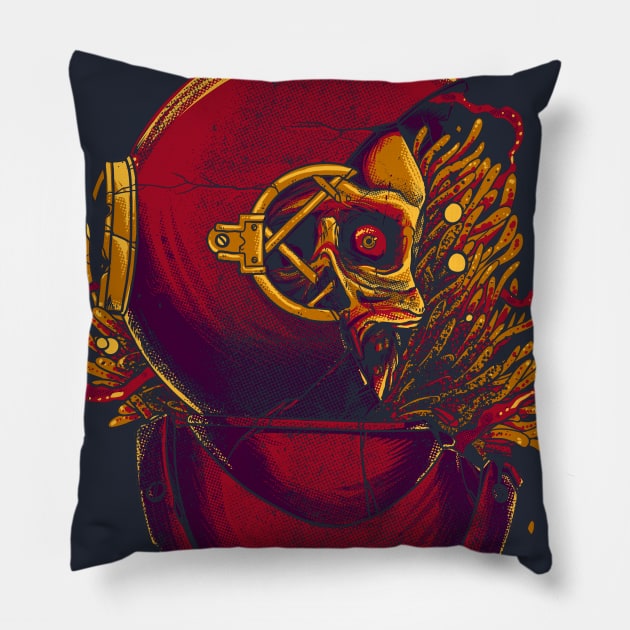 Diving Deep Pillow by massai