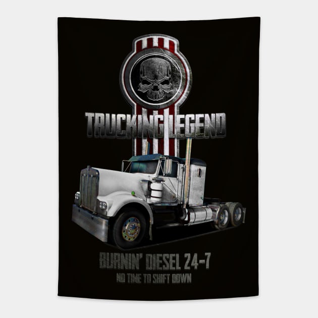 Kenworth Trucking legend Tapestry by hardtbonez