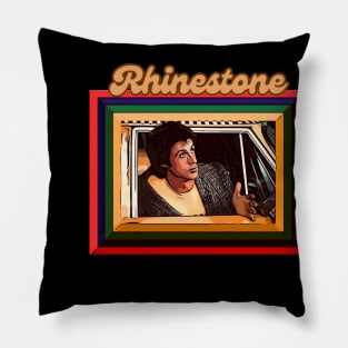 how did this get made Rhinestone Pillow