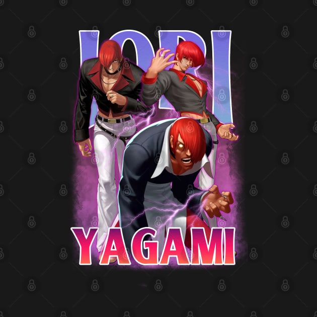 Bootleg Anime One Piece Iori Yagami by clvndesign