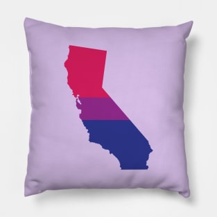 California Bi Pride Pillow