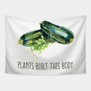 Plants Built This Body Tapestry