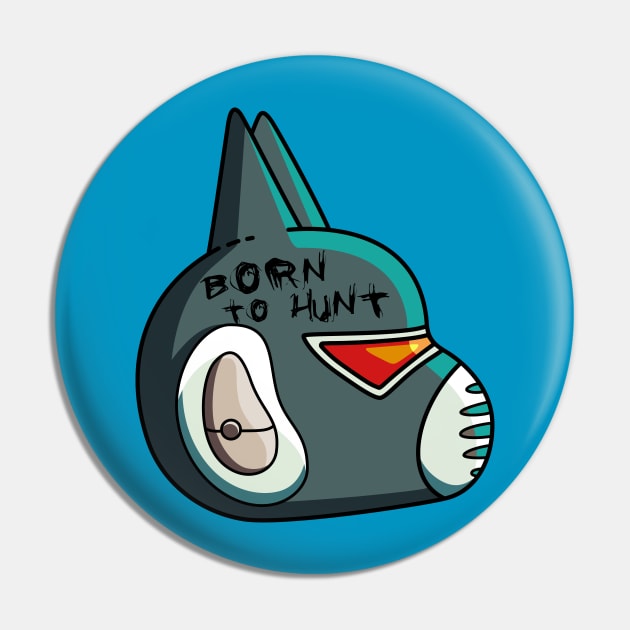 Final Space Avocato Born To Hunt Pin by freeves