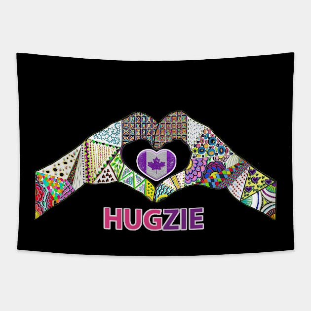 Love u 2 BITS Tapestry by Hugzie