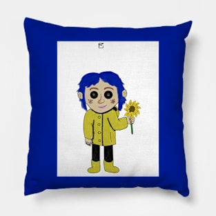 Sunflower Coraline Pillow