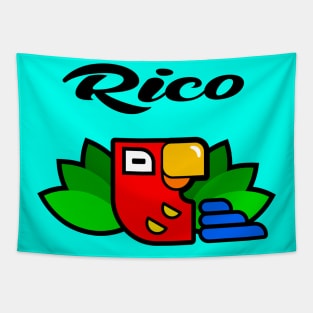 Parrot Rico Tapestry