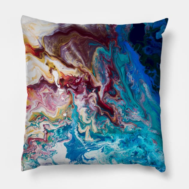 Earthly Pillow by Art2rags