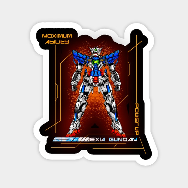 EXIA GN001 Magnet by Dozerclothes