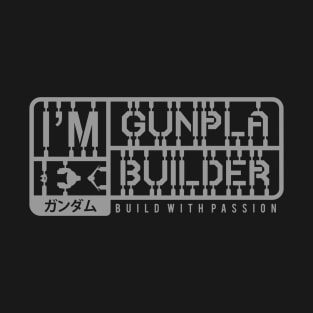 I'M Gunpla Builder Grey T-Shirt