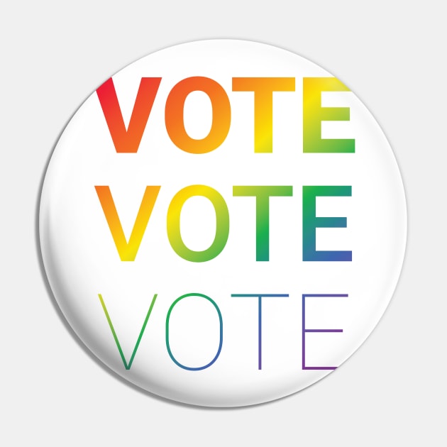 LBGT Vote Pin by Suva