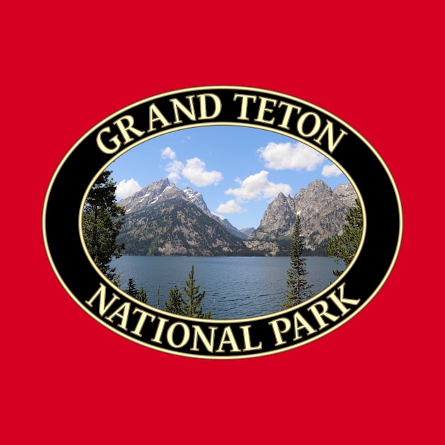 Jenny Lake at Grand Teton National Park in Wyoming by GentleSeas