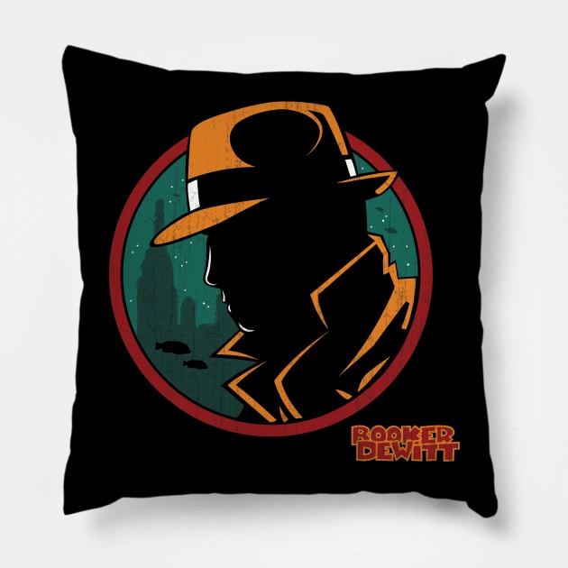 Booker Dewitt Pillow by Moysche